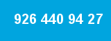 926 440 94 27 926 440 94 27
